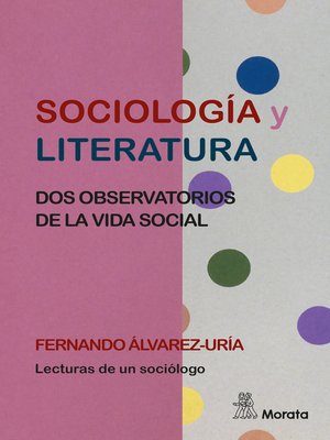 cover image of Sociología y literatura